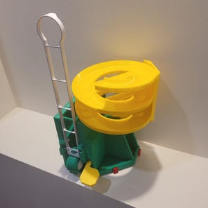 Golf Ball Dispenser Pro | PETG Outdoor Ready | Pre-Assembled | Masters Colors | Golf Training Aid | Gift for Golfers | Christmas Golf Gift