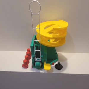 Premium Golf Ball Dispenser Pro | PETG Outdoor Ready | Pre-Assembled | Masters Colors | Free Shipping | Golf Training Aid