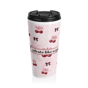 Insulated Travel Mug, Stainless Steel Coffee Tumbler, Eco-Friendly Cup, Personalized Gift for Him or Her, Spill Proof Tea Thermos