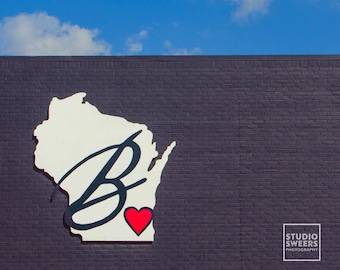 B for Brewery // 5x5 Wisconsin Photography // Brewery Print