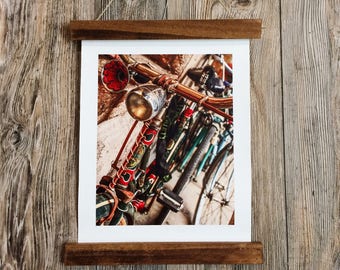 Bicicleta / Impression sur toile 8x10 / Photographie de vélo