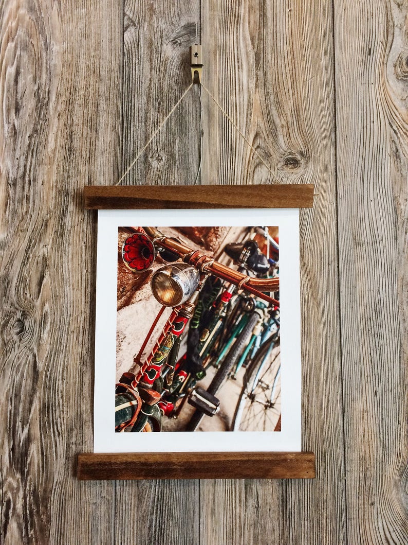 Bicicleta // 8x10 Canvas Print // Bicycle Photography image 1