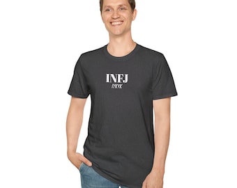 INFJ Personality Type Unisex T-Shirt / Gifts for Mom / Gifts for Dad / Friend&#39;s Birthday Gifts / Self Expression Gifts / Statement Tee