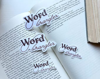 Word Wrangler sticker for editors