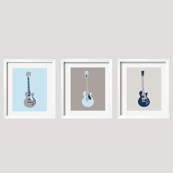 Guitar Wall Art Etsy