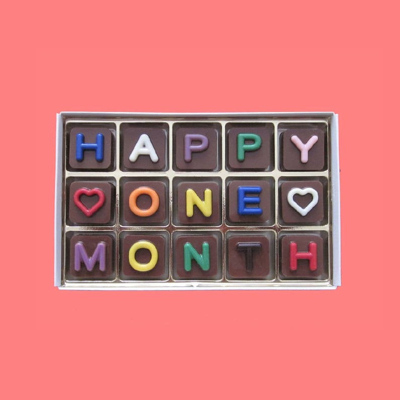 First Month Anniversary Gift for Boyfriend 1 Month Anniversary Gifts for Boyfriend Gifts for Husband One Month Anniversary Gift Monthsary