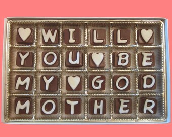 Will You Be My Godmother Gift for Godmother Proposal Idea Asking Would You Be My Godmother to Be Godparents Proposal Gift God Mother Gifts