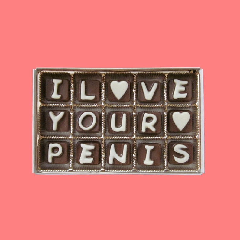 I Heart Your Penis Mature Valentines Gift for Men Cute Boyfriend Gift for Him Valentines Day Gift for Husband Love Gift Sexy Partner Gift