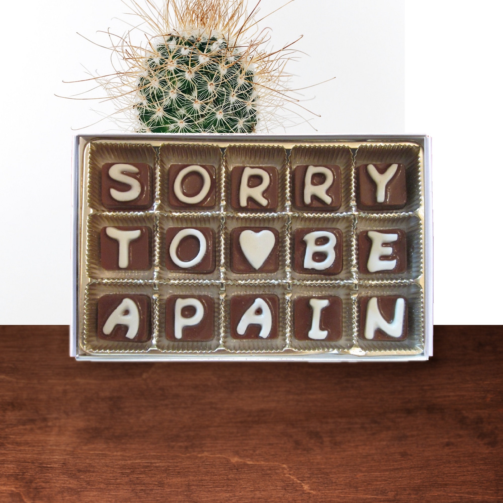 I Am So Sorry To Be A Pain Chocolate Apology Gift I M Etsy