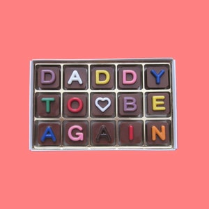 You Are Going To Be A Dad Again Chocolate Gift Pregnancy Reveal to Husband Gift Pregnancy Announcement Gift for Husband Daddy to Be Again