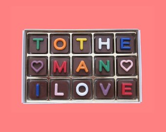 Long Distance Anniversary Gift Army Husband Gift for Men Custom Chocolate Word Romantic Birthday Gift for Him Cute Army Boyfriend Gift Funny