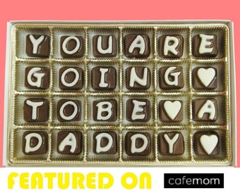 You Are Going To Be A Daddy Chocolate Funny Pregnancy Reveal Gift for Husband Gift for New Daddy Gift Idea You're Going To Be A Dad Gift