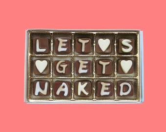 Boyfriend Anniversary Gift for Her Girlfriend Mature Birthday Gift for Him Partner Gift Sexy Husband Gift Anniversary Gift Let's Get Naked