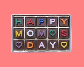 Happy Mother's Day Chocolate Message Gift for Her Future Mom Gift Wife Gift Single Parents Gift for Dad Mother in Law Gift MIL Idea Stepmom