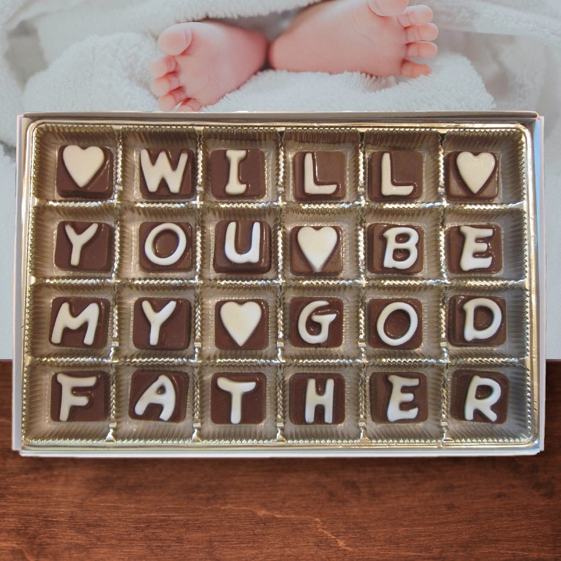 Will You Be My Godfather Proposal Gift for Godfather Gift Box - Etsy