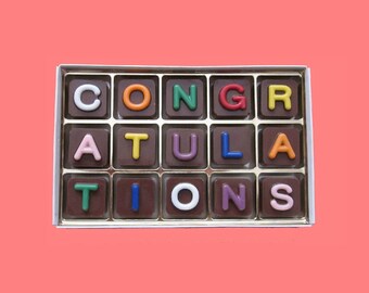 Congrats Grad Congrats On Pregnancy Gift Well Down Gift for Her Congratulations Gift for Men Graduation Gift for Him Chocolates Congrats Job