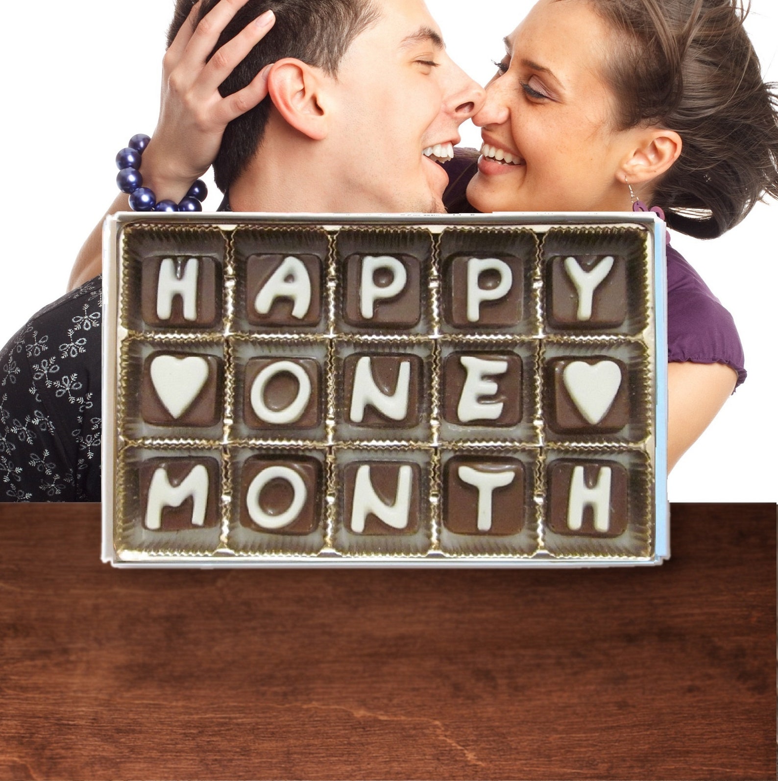First Month Anniversary Gift for Boyfriend One Month Etsy
