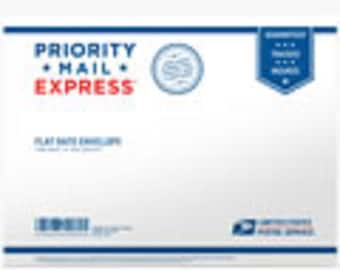 Express mail padded envelop by What Candy Says