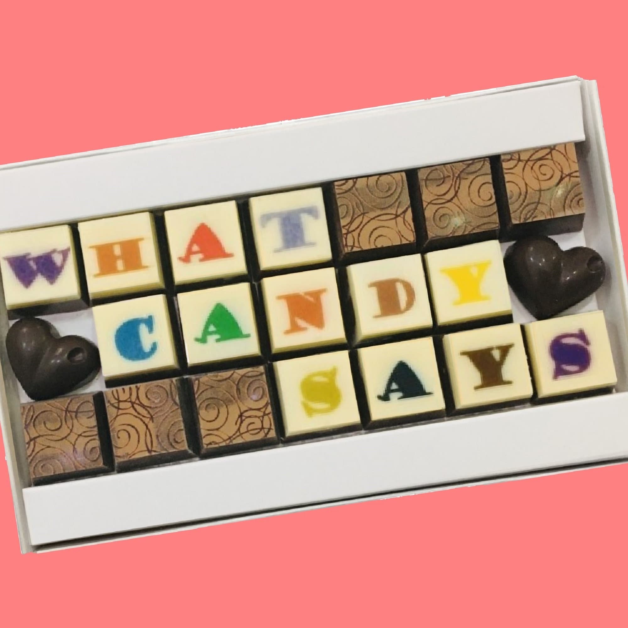 Personalized Chocolate Message