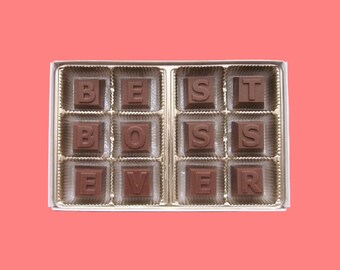 Boss Valentines Day Gift for Wife Gift Best Boss Ever Chocolate Retirement Gift for Boss Gift Supervisor Gift Appreciation Gift Male Boss