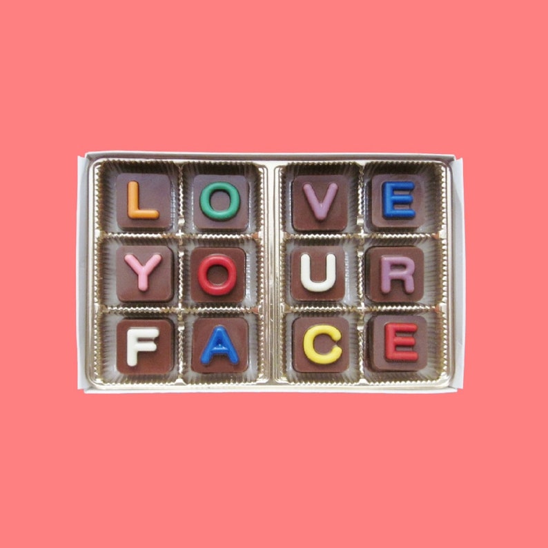 I Love Your Face Cute Boyfriend Gift Girlfriend Valentines Day Gift for Handsome Him Funny Valentines Gifts for Men Anniversary Gift for Her