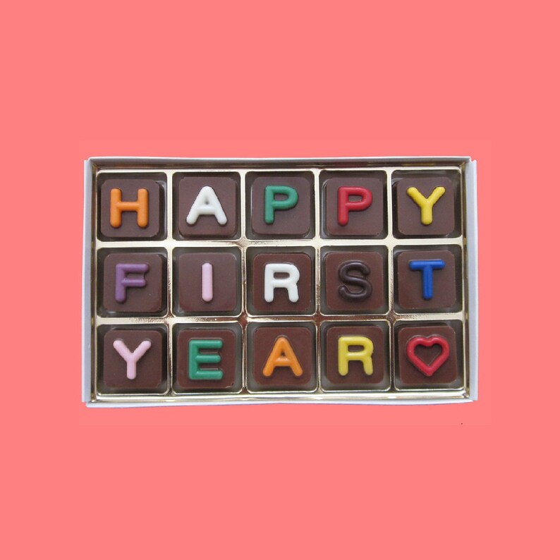 first year anniversary for him