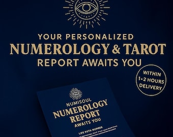 Personalized Numerology Report | Life Path, Destiny & Soul Numbers