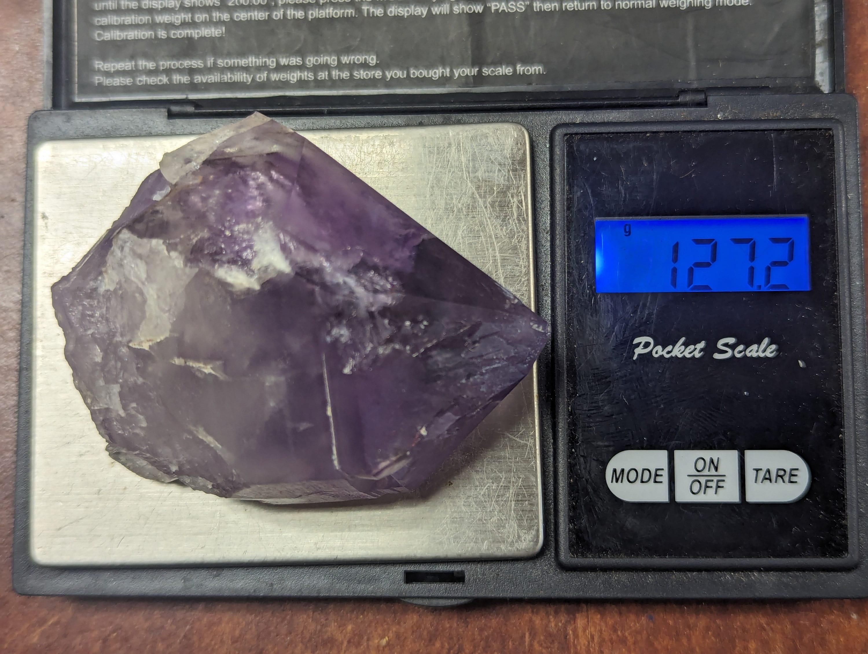 ジョージア州タイロン産の大きなアメジストクリスタル - Etsy 日本