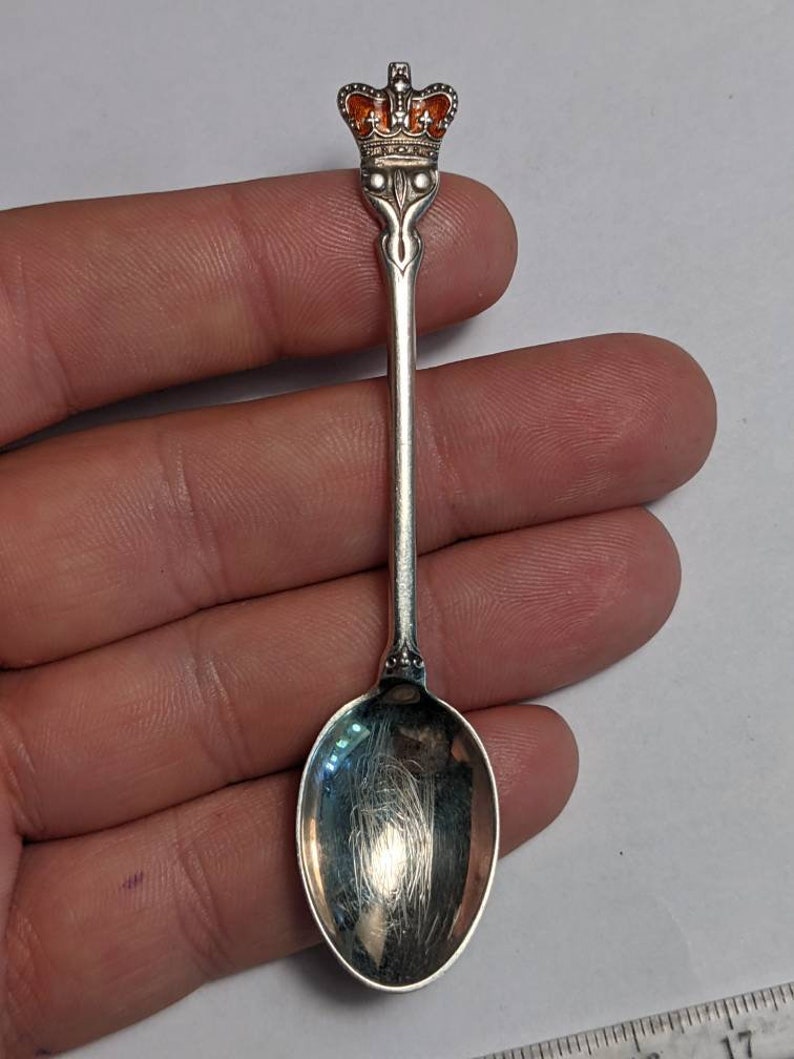 Vintage Sterling Silver Dematasse Spoon