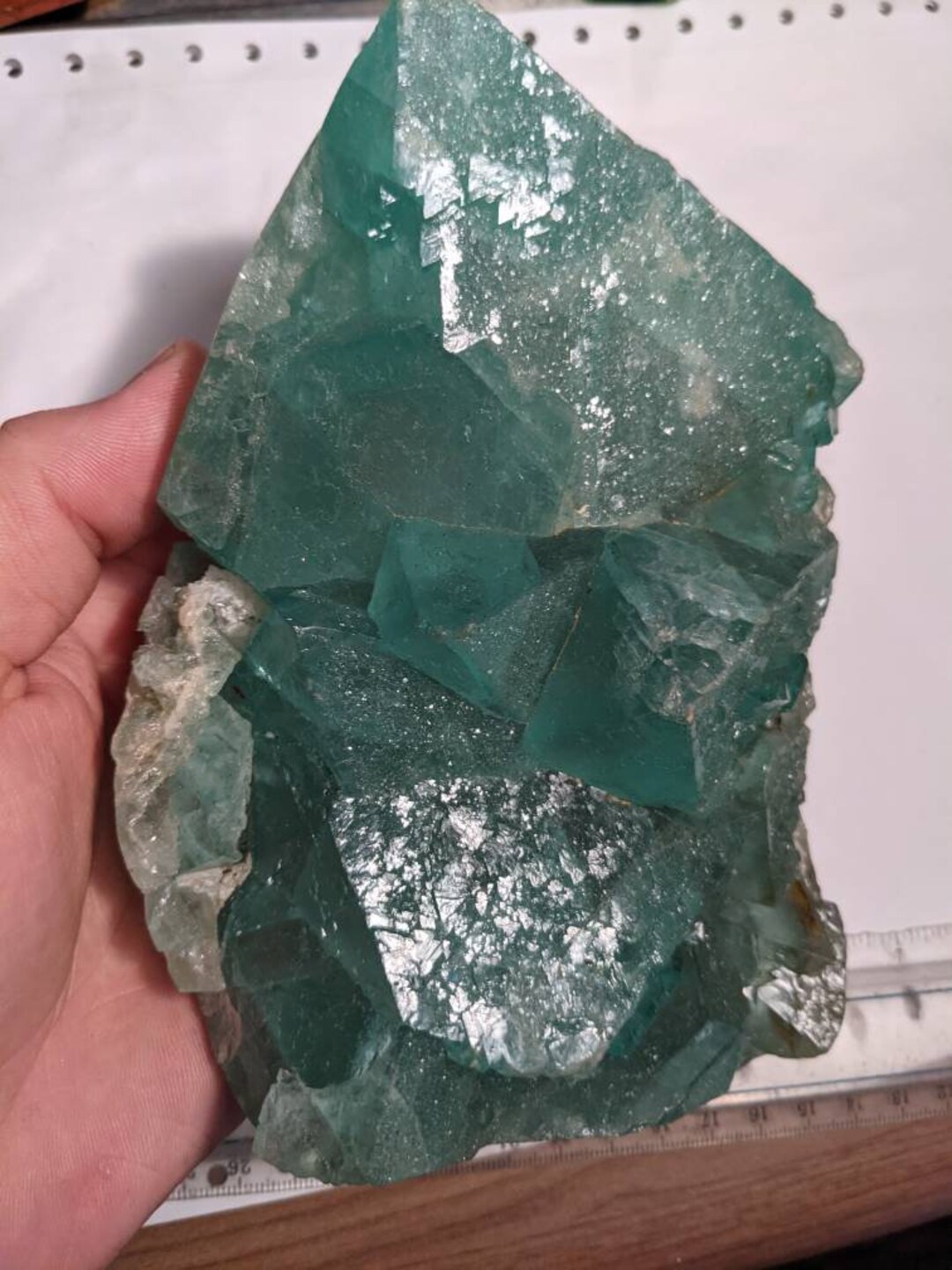 Huge 3.8lb Riemvasmaak Fluorite Cluster (south Africa) - Etsy