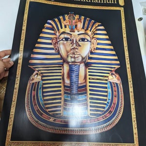 King Tutabkhamun, Egyptian Educational Poster