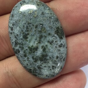 New Stone Oval Fossil Pyrite Cabochon image 2