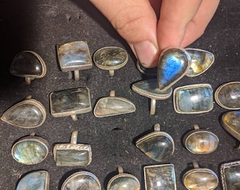 Labradorite Ring Sizes 6-8