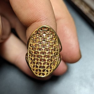 Vintage Gold Ring Size 8, 14k Yellow Gold