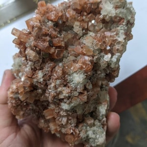 Very Large 3.4lb Aragonite Crystal Cluster