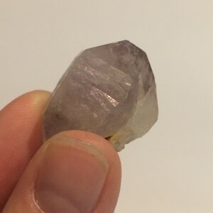 8g RARE Smoky Amethyst Quartz Scepter Crystal Point from The Reel Mine in North Carolina