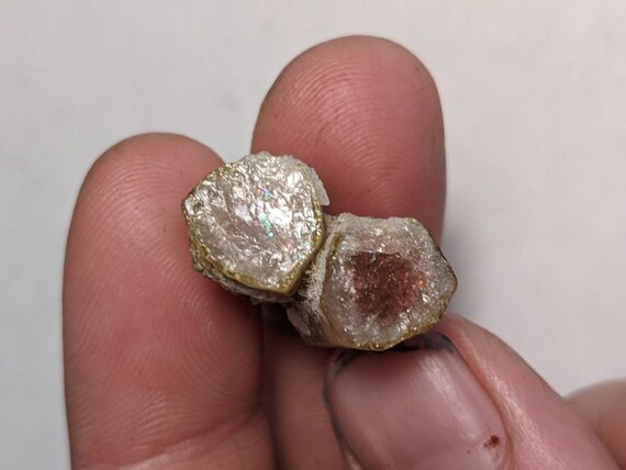 8.8g Gemmy Twinned Watermelon Tourmaline Crystal from Russia