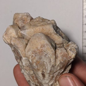 Candle Quartz cluster, Sand Horse Prospect Polk County NC