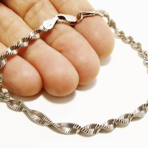 Vintage Sterling Silver Bracelet, Milor Italy