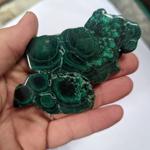 Large Polished Malachite Slab