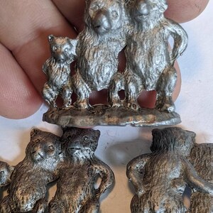 3 Bears Pewter Figurine