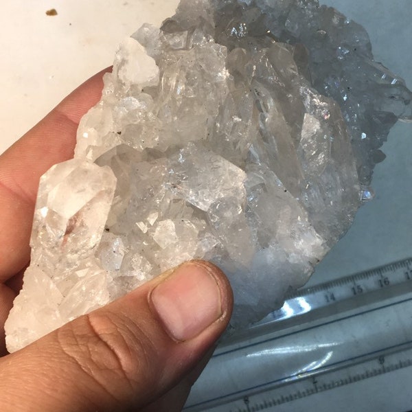 Large 1.5lb Quartz Cluster Crystal