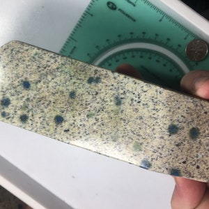 Large K2 Jasper Fully Polished Freeform Display Slab