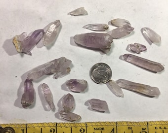 35g Veracruz Amethyst Quartz Crystals