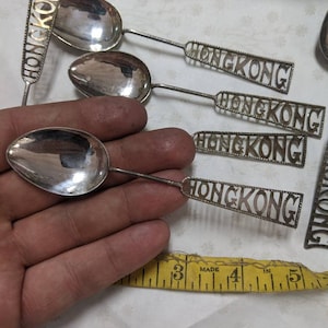 Sterling Silver Spoon, Hong Kong - Etsy