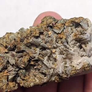 Chalcopyrite on Dolomite Cluster from Missouri