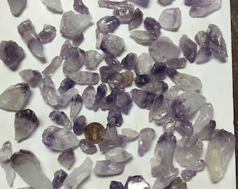 1lb Wholesale Amethyst Crystal Points
