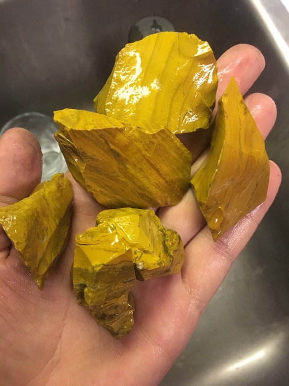 1lb+ Wholesale Rough Yellow Jasper - Etsy Canada