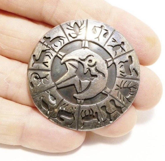 large-mayan-astrological-calendar-sterling-silver-pen-gem