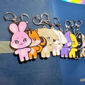 Aniteez Jjongbear Plush Keychain - Etsy